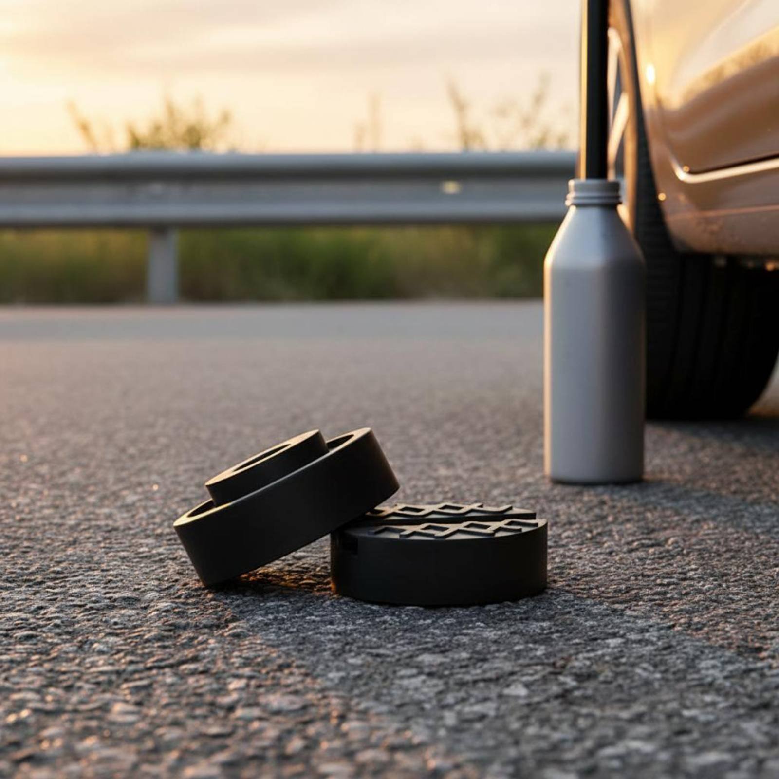 Car Lift - Bloque de Soporte Antideslizante para Elevación