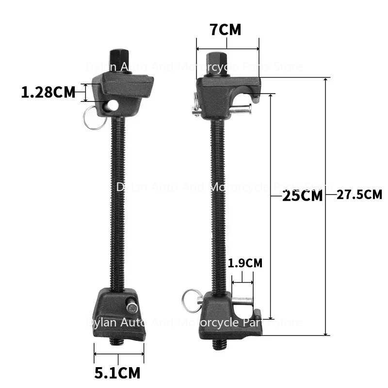 Juego de abrazaderas de compre - Spring Compressor Tool reseña y precio