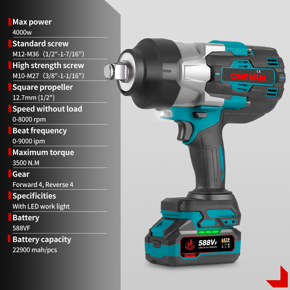 Llave de Impacto Eléctrica Ina - Torque Wrench reseña y precio