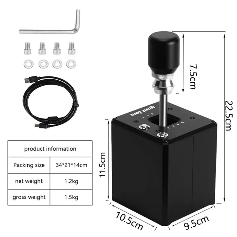 Sim Jack h Shifter, Accesorios - Car Jack reseña y precio