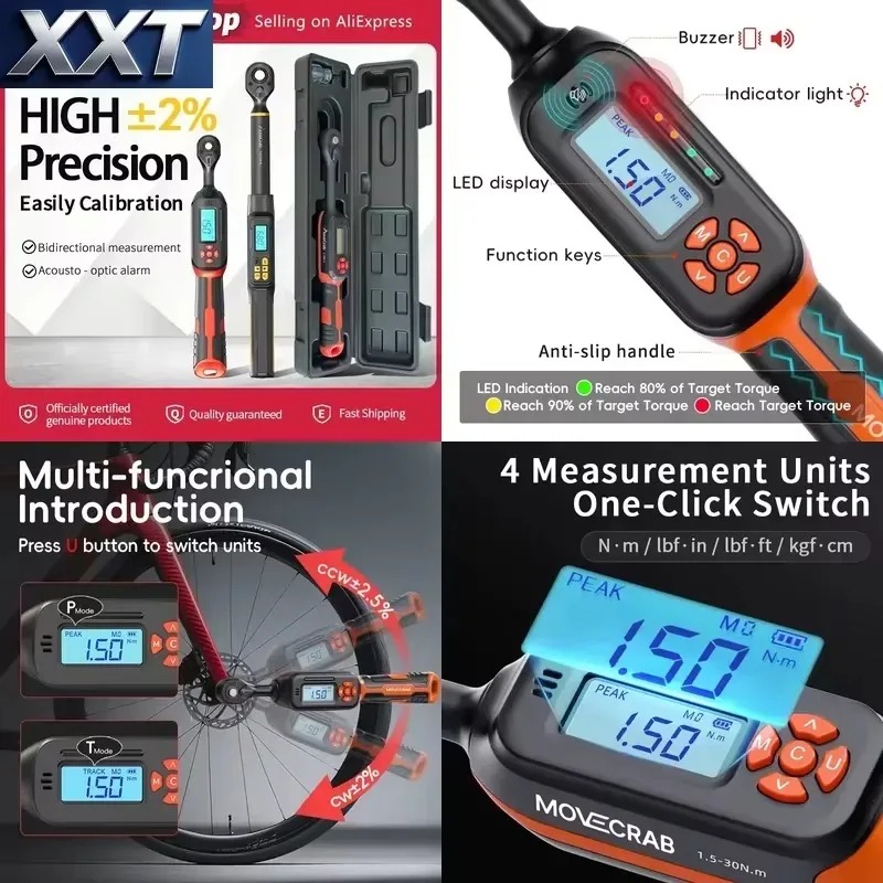 Llave Dinamométrica Digital XX - Torque Wrench reseña y precio